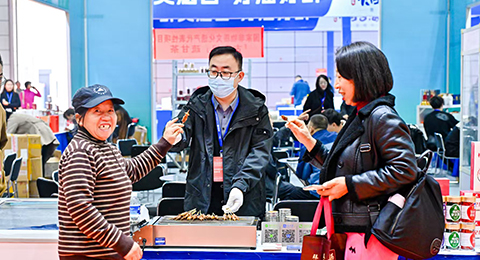 臻有良品携宁夏滩羊肉参加第二十六届安徽秋糖